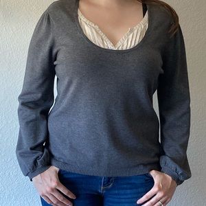 Michael Kors XL Long Sleeve Sweater Blouse